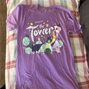 Purple Graphic Short Sleeve Tee